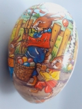 Candy Container Fülltier Box Ostern Nest Osterei Ei Easter RAR antik antique toy