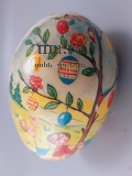 Candy Container Fülltier Box Ostern Nest Osterei Ei Easter RAR antik antique toy