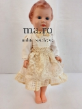 Puppe alt 50er/60er Jahre Spielzeug Doll Toy Puppenstube Kleidchen Plastik