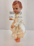 Puppe alt 50er/60er Jahre Spielzeug Doll Toy Puppenstube Kleidchen Plastik