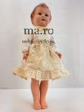 Puppe alt 50er/60er Jahre Spielzeug Doll Toy Puppenstube Kleidchen Plastik