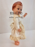 Puppe alt 50er/60er Jahre Spielzeug Doll Toy Puppenstube Kleidchen Plastik