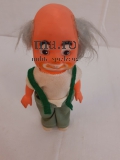Puppe Clown alt Spielzeug Doll Toy Puppenstube Gummi DDR 1970er Jahre