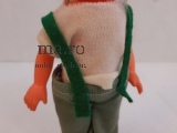 Puppe Clown alt Spielzeug Doll Toy Puppenstube Gummi DDR 1970er Jahre