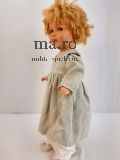 Puppe ROSCHI Doll Toy antik Spielzeug Rarität 55 cm Schlaf- Schelmenaugen