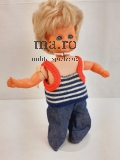 Puppe Z Gummi Toy Spielzeug Doll Schlafaugen 34cm Puppenstube original Kleidung