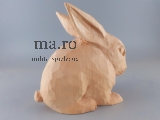 Hase Osterhase Ostern Erzgebirge geschnitzt Handarbeit bunny rabbit Easter