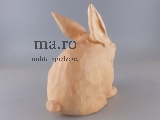 Hase Osterhase Ostern Erzgebirge geschnitzt Handarbeit bunny rabbit Easter