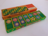 Blumen Domino DDR Spielzeug Toy Plastik BIGGI vollständig komplett OVP