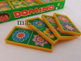 Blumen Domino DDR Spielzeug Toy Plastik BIGGI vollständig komplett OVP