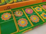 Blumen Domino DDR Spielzeug Toy Plastik BIGGI vollständig komplett OVP