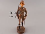 Elastolin Figur Soldat Franzose mit Degen Spielzeug Original Massefigur RAR