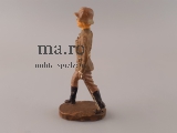 Elastolin Figur Soldat Franzose mit Degen Spielzeug Original Massefigur RAR